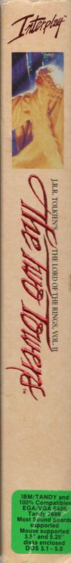 J.R.R. Tolkien's The Lord of the Rings Vol 2 — box-2D-side (US)