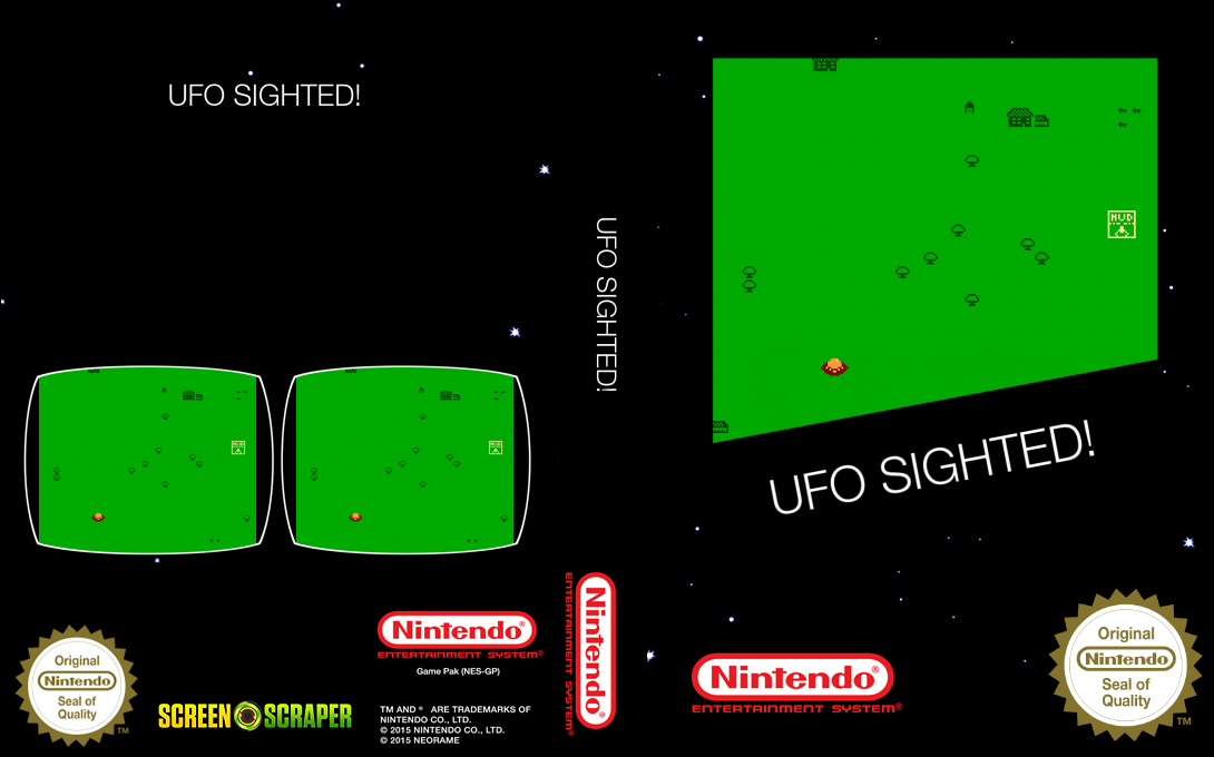 UFO Sighted! — box-texture (SS)
