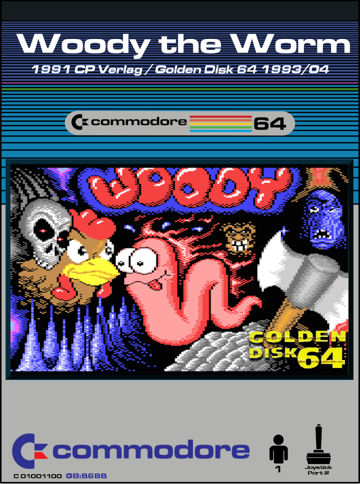 Woody the Worm box art