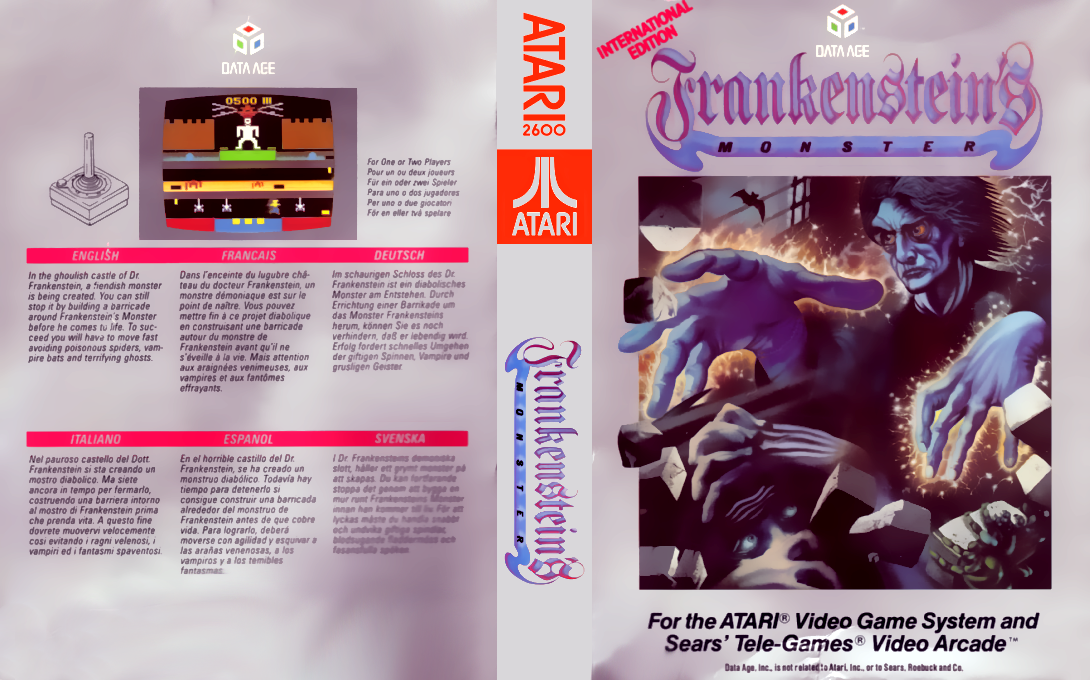 Frankenstein's Monster — box-texture (EU)