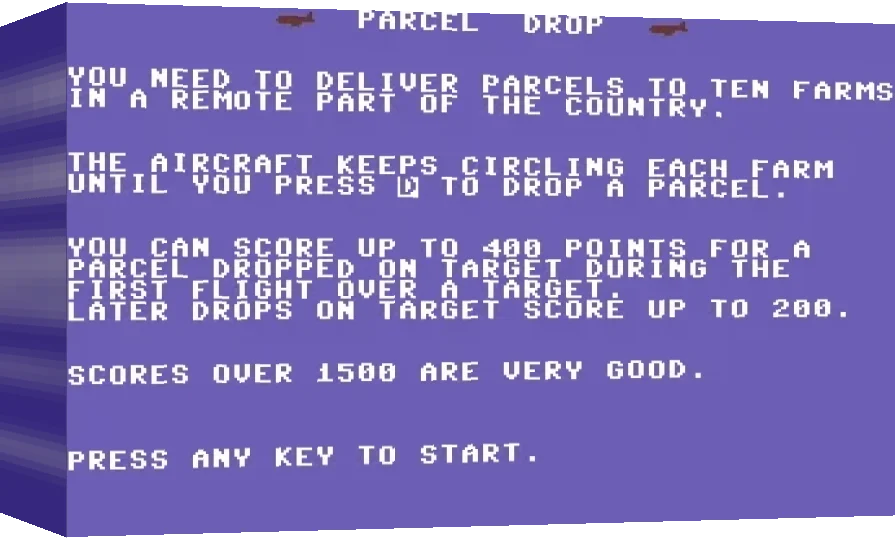 Parcel Drop — box-3D (WOR)