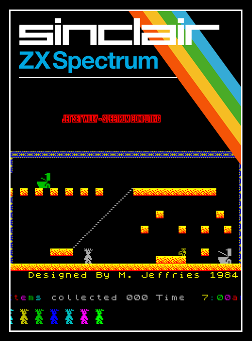 Jet Set Willy - Spectrum Computing box art