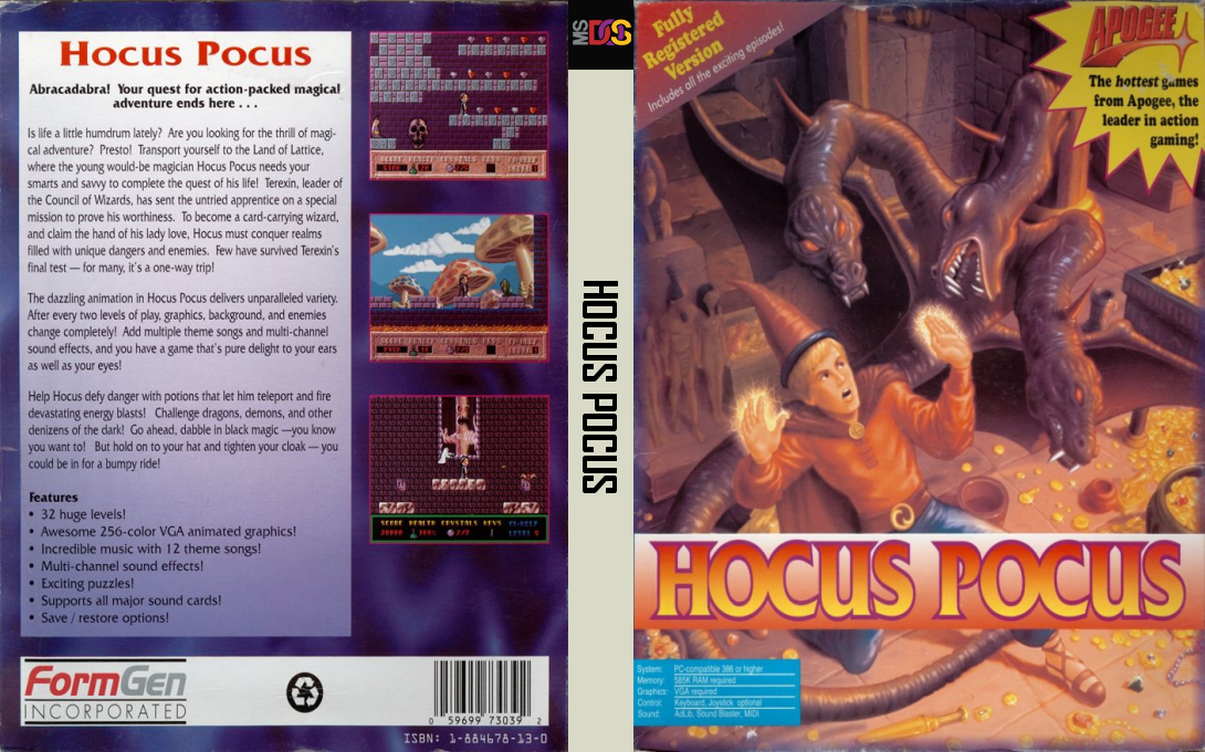 Hocus Pocus — box-texture (US)