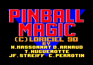 Pinball Magic — sstitle (EU)