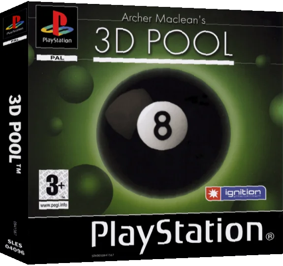 Archer Maclean's 3D Pool — box-3D (EU)