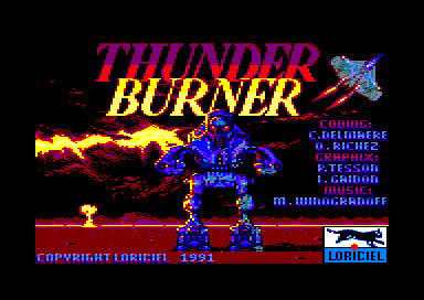 Thunder Burner — sstitle (EU)