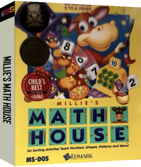 Millie's Math House — box-3D (US)