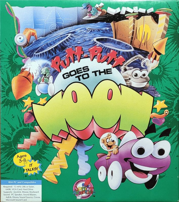 Putt-Putt Goes to the Moon — box-2D (US)