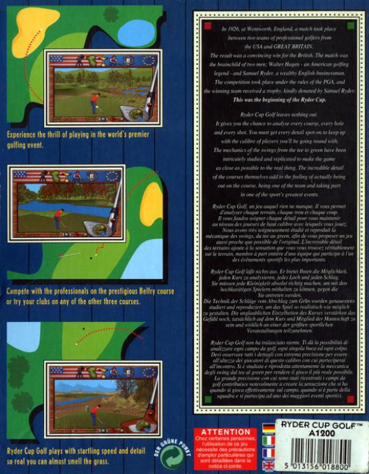 Ryder Cup - Johnnie Walker — box-2D-back (EU)