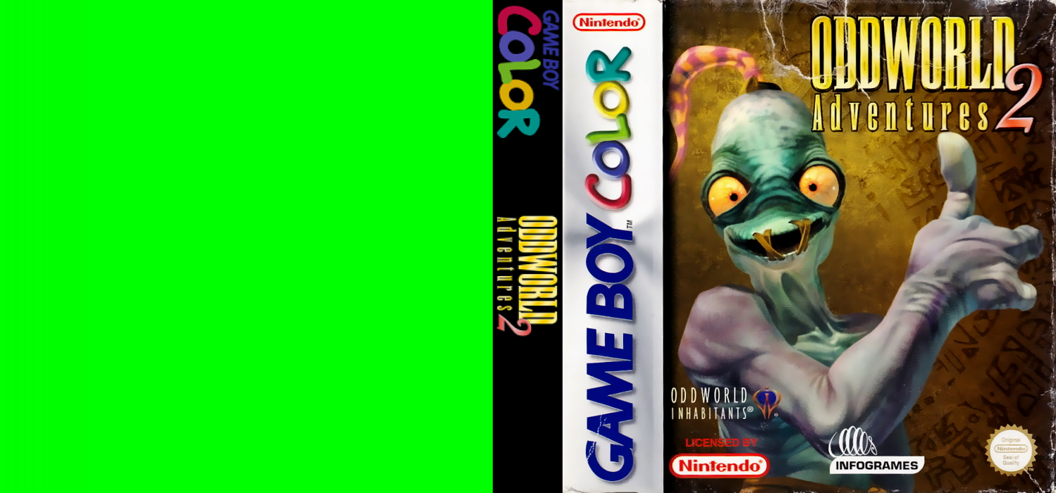 Oddworld Adventures II — box-texture (EU)