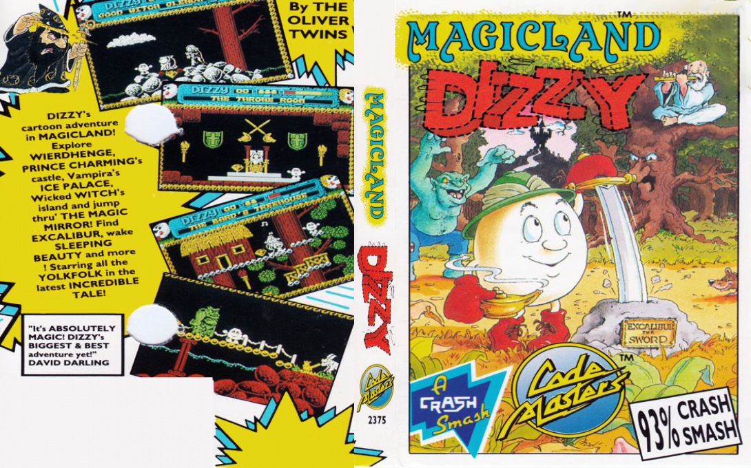 Dizzy 4 - Magicland Dizzy — box-texture (EU)