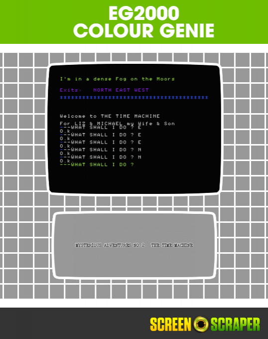 Mysterious Adventures No. 2 - The Time Machine — box-2D (SS)