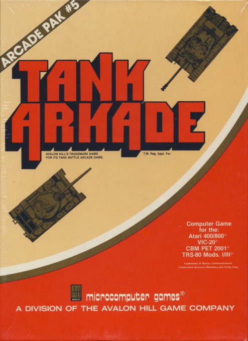 Tank Arkade - Robot Tank box art