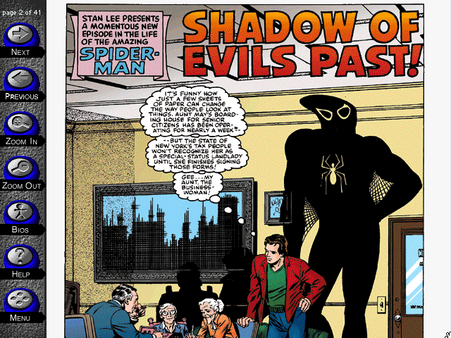 Spider-Man: Interactive CD-ROM Comic Book! — ss (WOR)