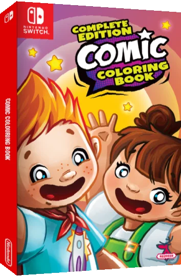 Comic Colouring Book — box-3D (WOR)