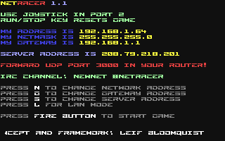NetRacer — sstitle (WOR)