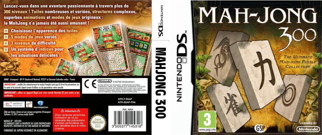 Mah-Jong 300 — box-texture (EU)