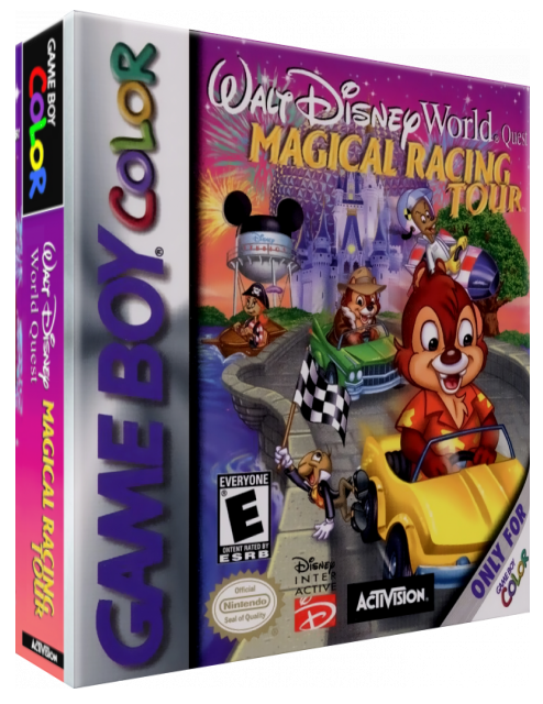 Walt Disney World Quest - Magical Racing Tour — box-3D (US)
