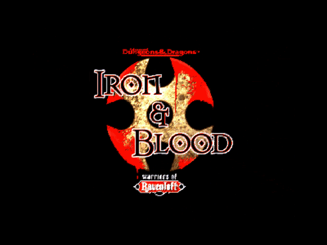 Iron And Blood - Warriors Of Ravenloft — sstitle (US)