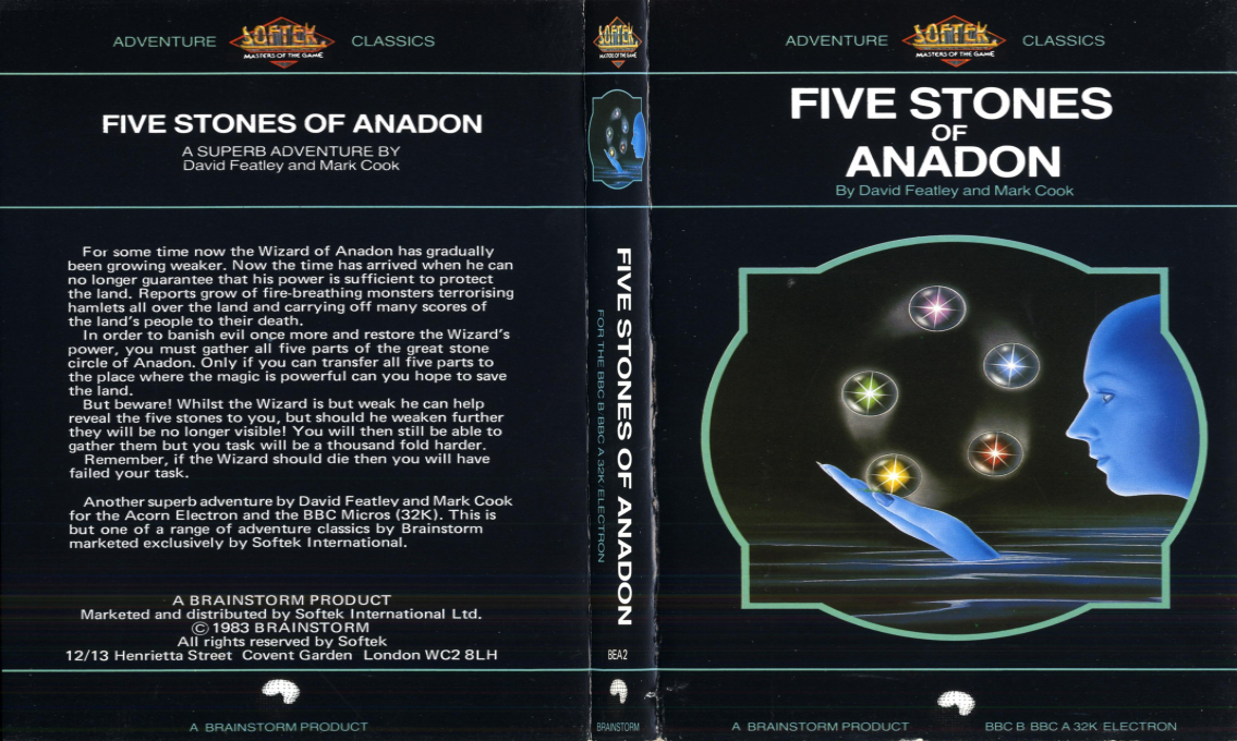 Five Stones Of Anadon, The — box-texture (EU)