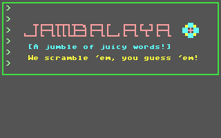 Jambalaya — sstitle (WOR)