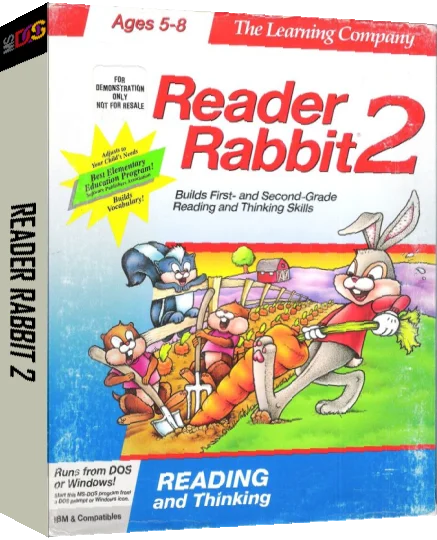 Reader Rabbit 2 — box-3D (US)