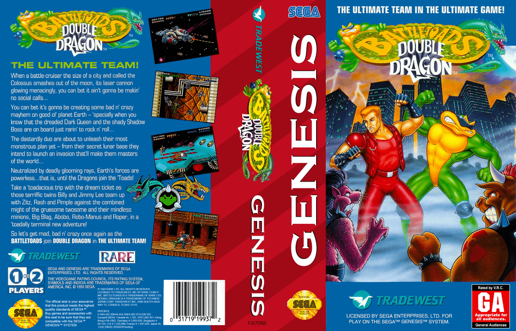 Battletoads And Double Dragon — box-texture (US)