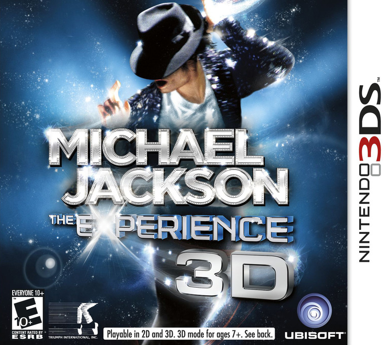 Michael Jackson - The Experience 3D box art