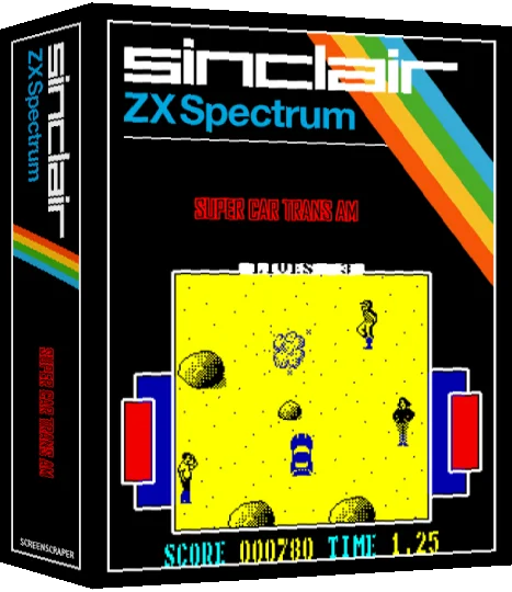 Super Car Trans Am — box-3D (SS)