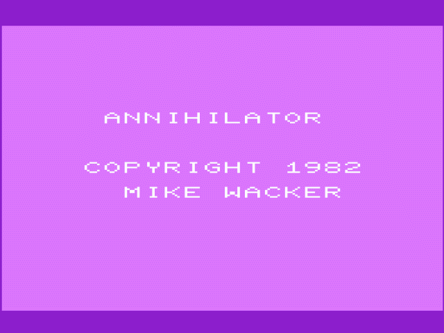 Annihilator — sstitle (WOR)