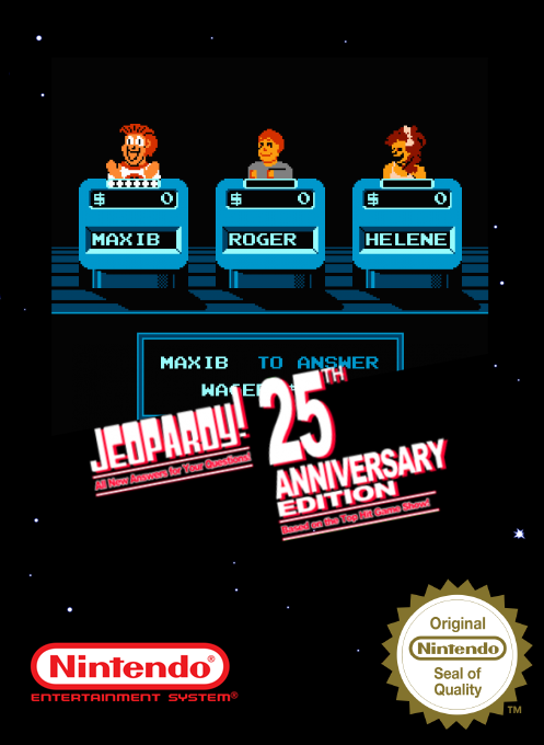 Jeopardy! 25th Anniversary Edition — box-2D (SS)