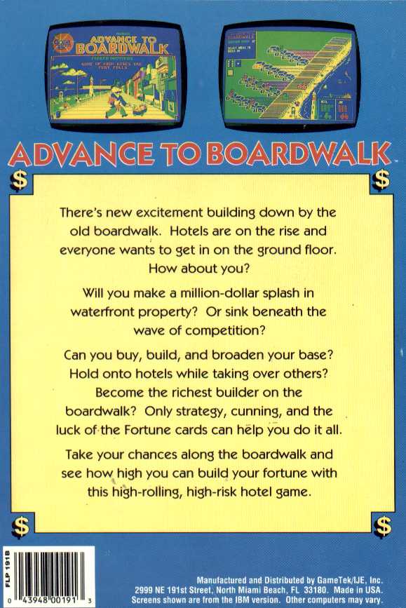 Advance to Boardwalk — box-2D-back (WOR)