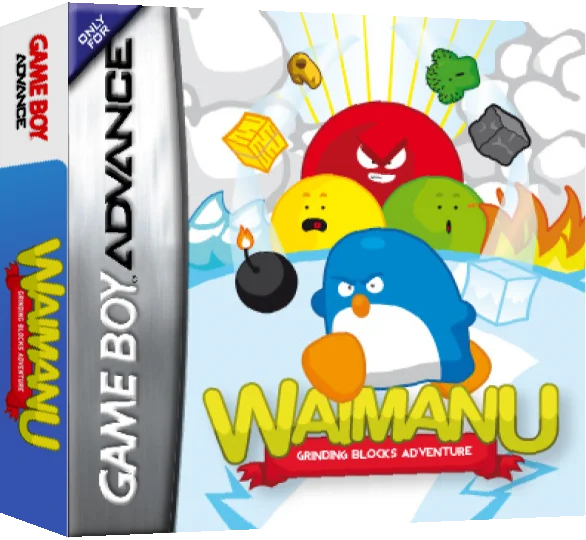 Waimanu - Grinding Blocks Adventure — box-3D (US)