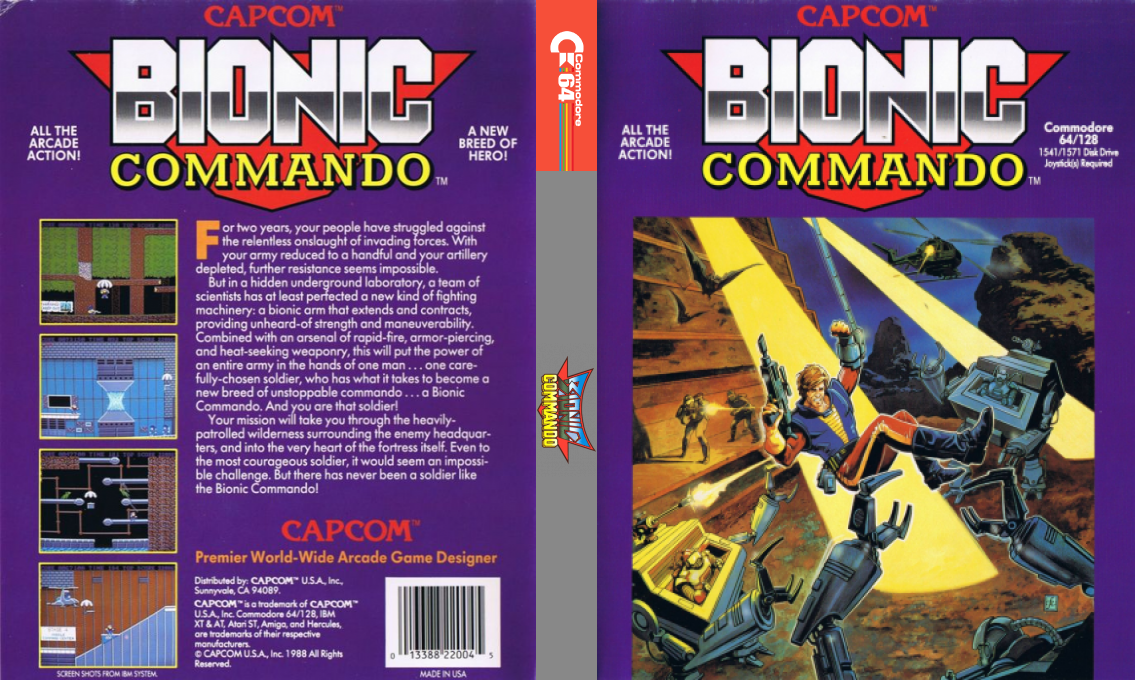 Bionic Commando — box-texture (US)