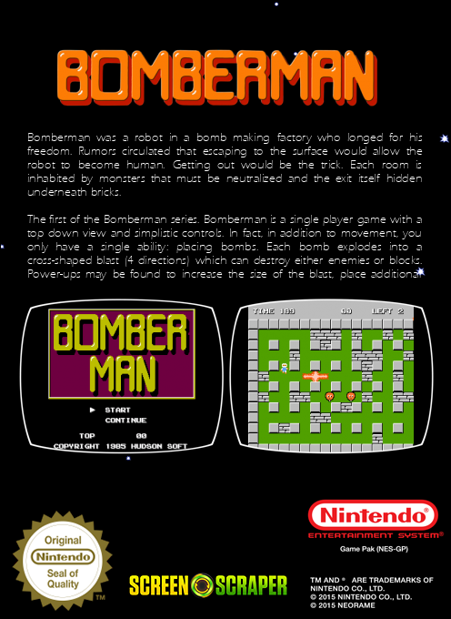 Bomberman — box-2D-back (SS)