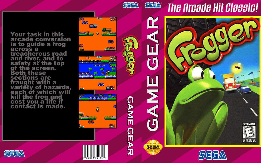 Frogger — box-texture (US)