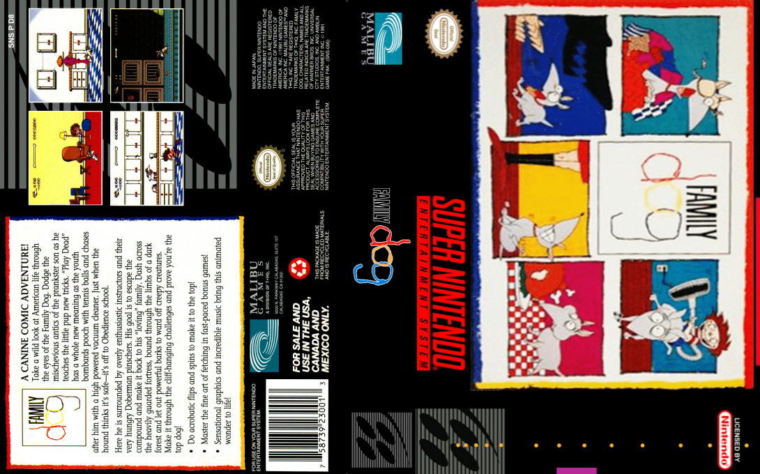 Family Dog — box-texture (US)