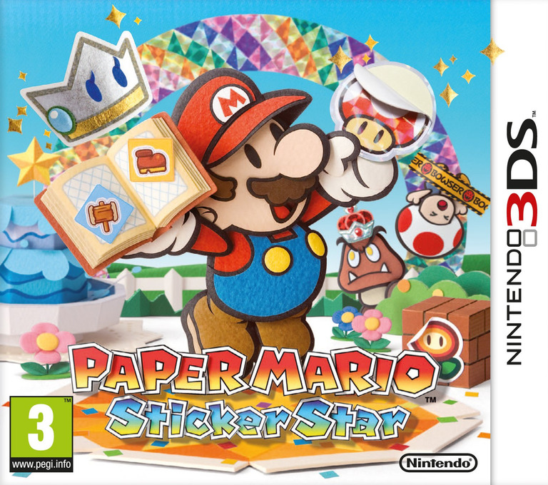 Paper Mario - Super Seal — box-2D (EU)