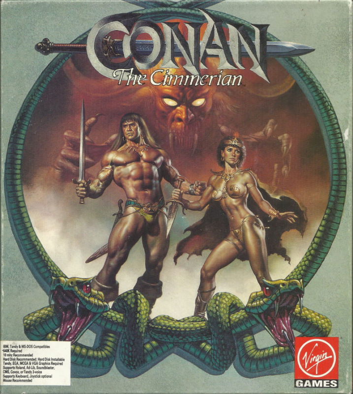 Conan - The Cimmerian box art