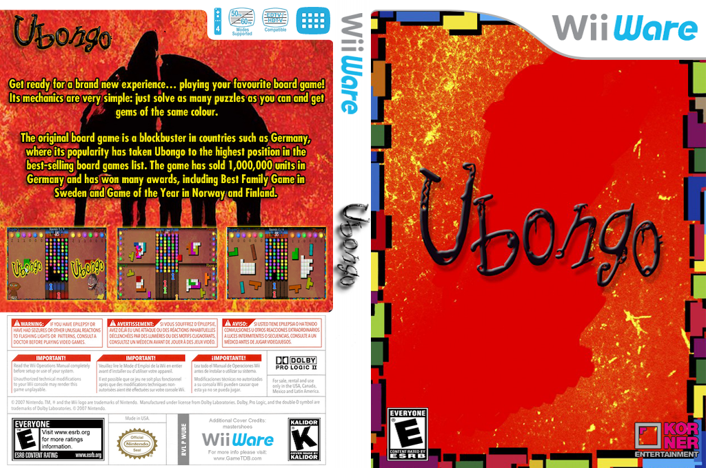 Ubongo — box-texture (US)