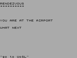 Rendezvous — ss (WOR)