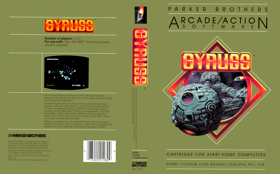 Gyruss — box-texture (US)