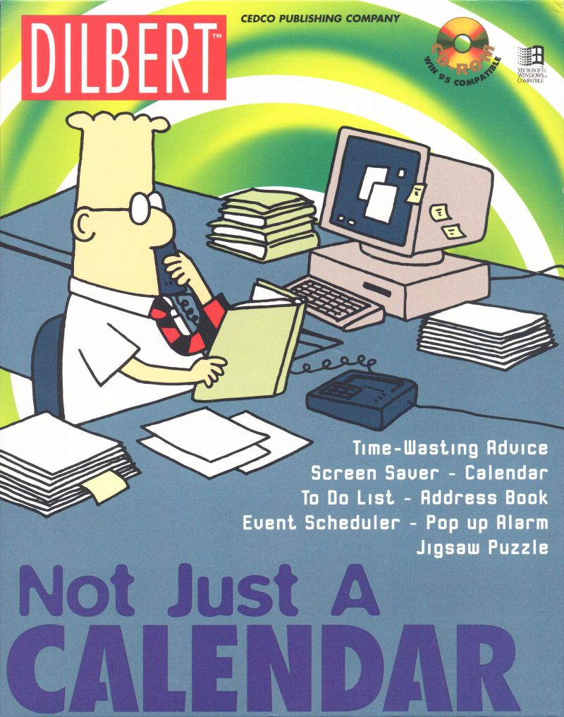 Dilbert: Not Just A Calendar box art