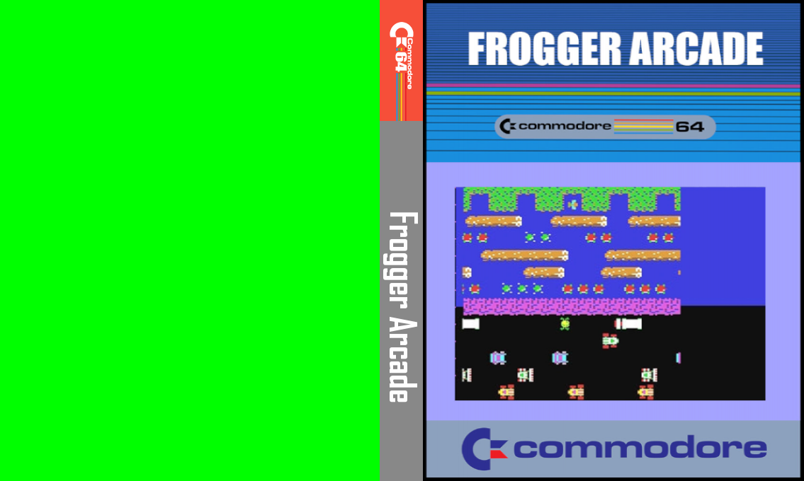 Frogger Arcade — box-texture (CUS)