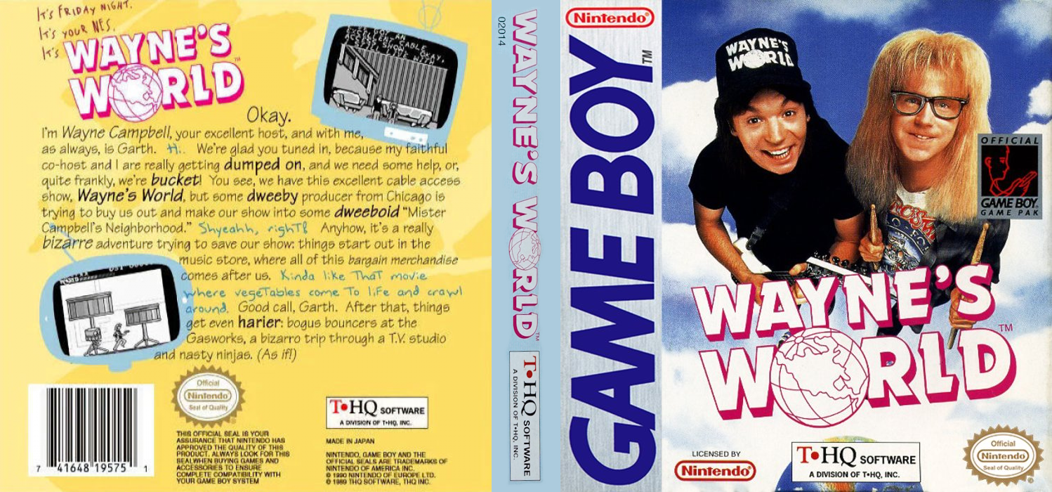 Wayne's World — box-texture (US)