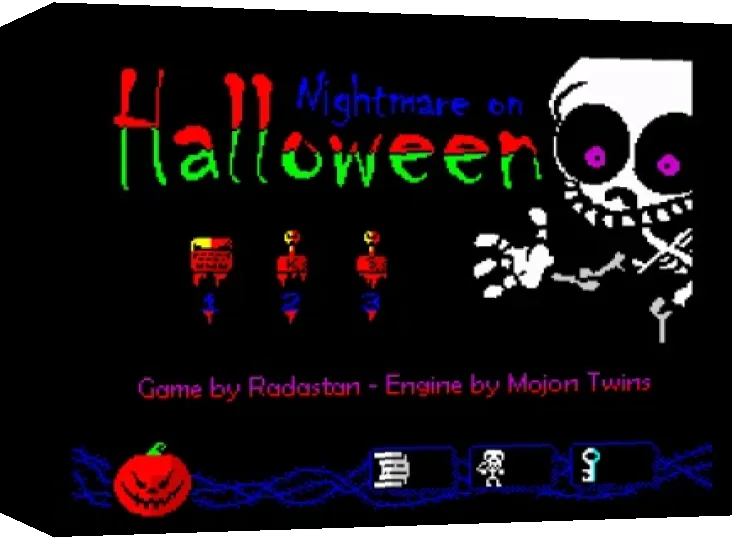 Nightmare On Halloween — box-3D (WOR)