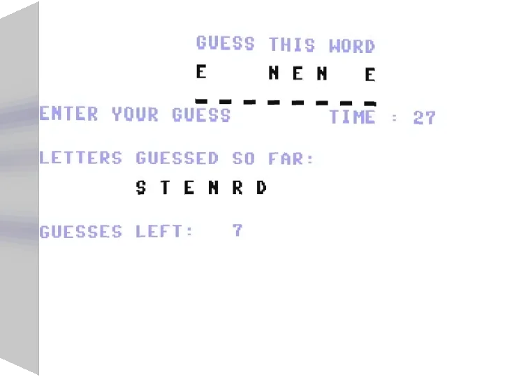 Word-Guess — box-3D (WOR)