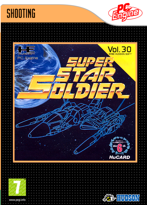 Super Star Soldier — box-2D (EU)