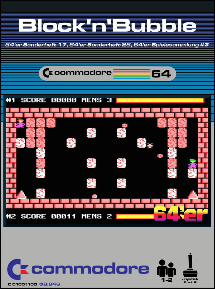Block'n'bubble box art