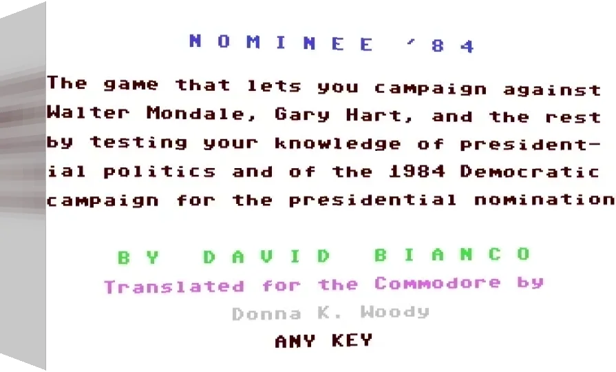 Nominee '84 — box-3D (WOR)
